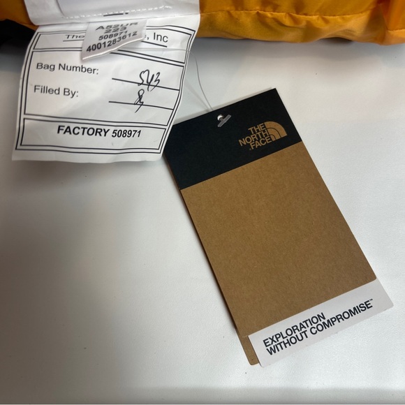 The North Face Wawona camping blanket summit gold geodome print geometric yellow - Picture 3 of 5